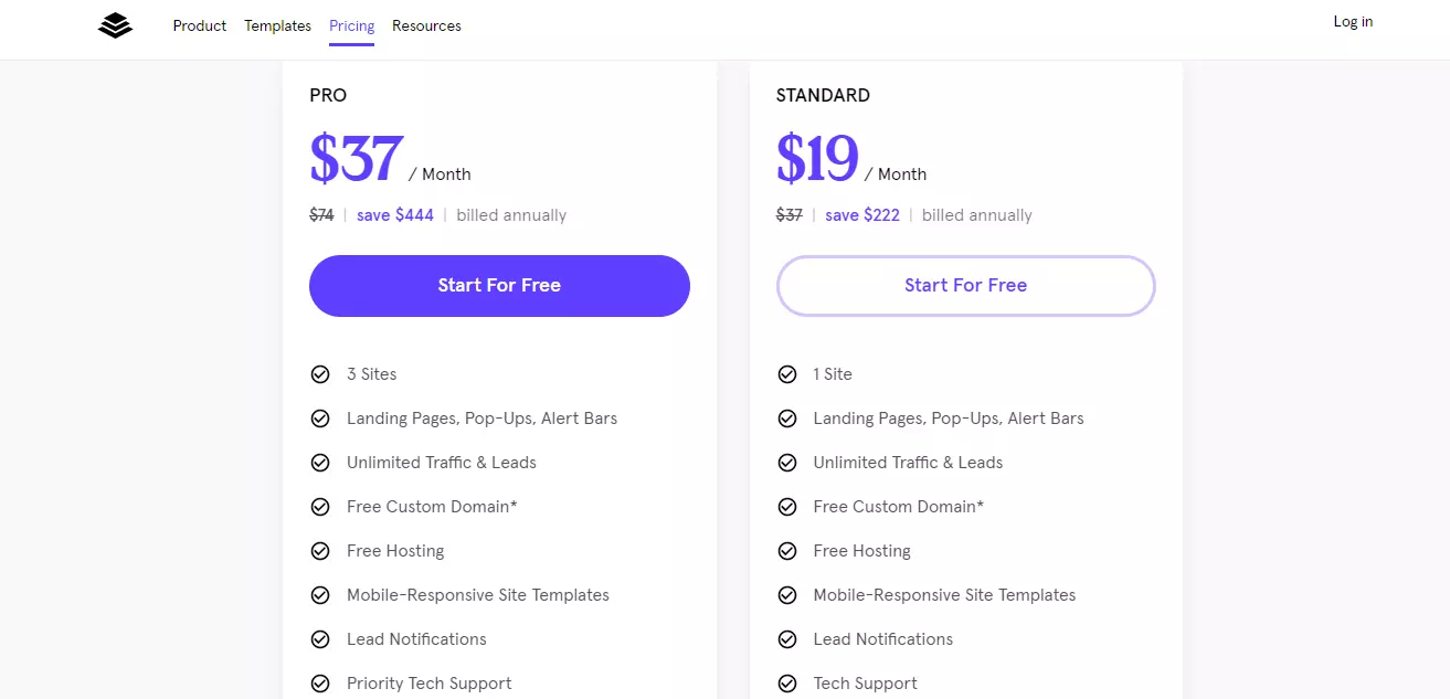 leadpages plans