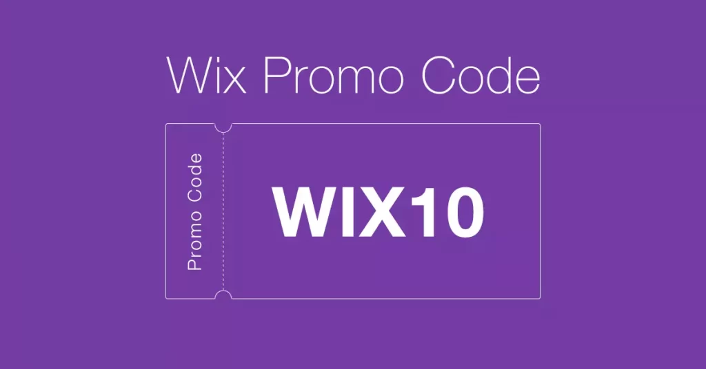 wix promo code
